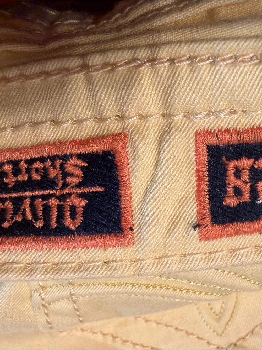 Rock Revival Yellow Denim Cutoff Shorts